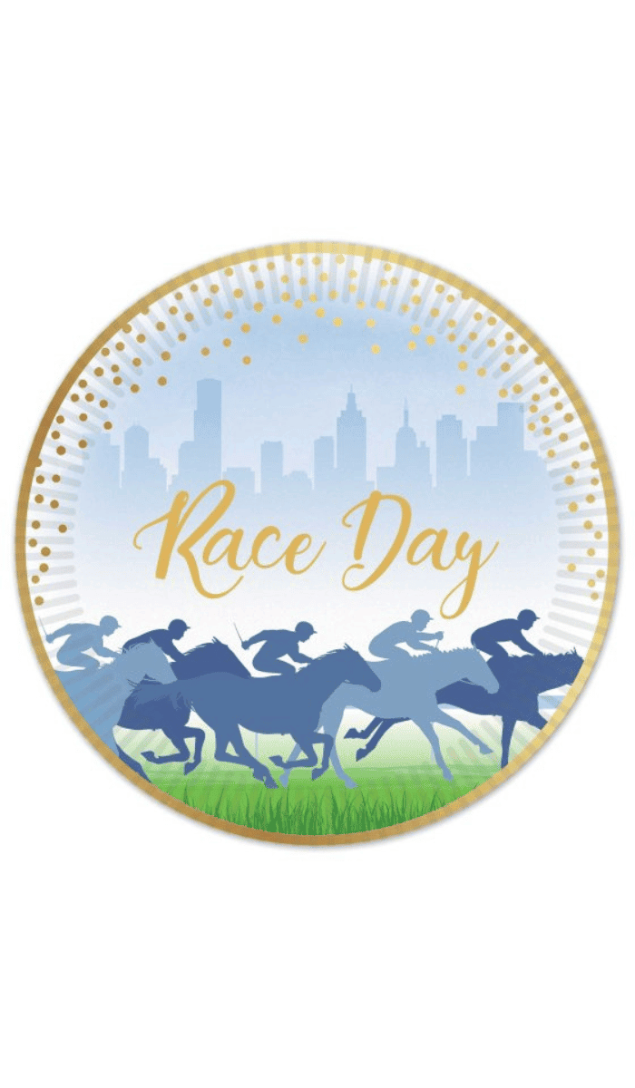 Melbourne Cup Race Day Paper Plates