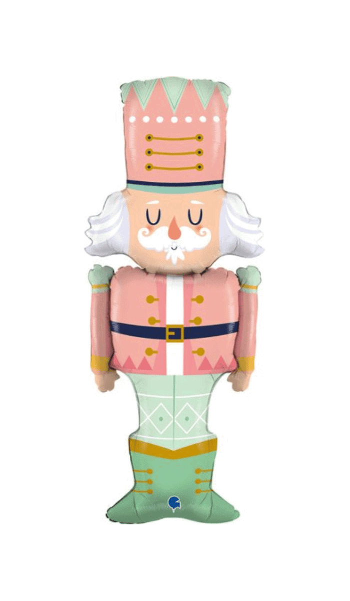Nutcracker Pastel Foil Shape Helium Balloon