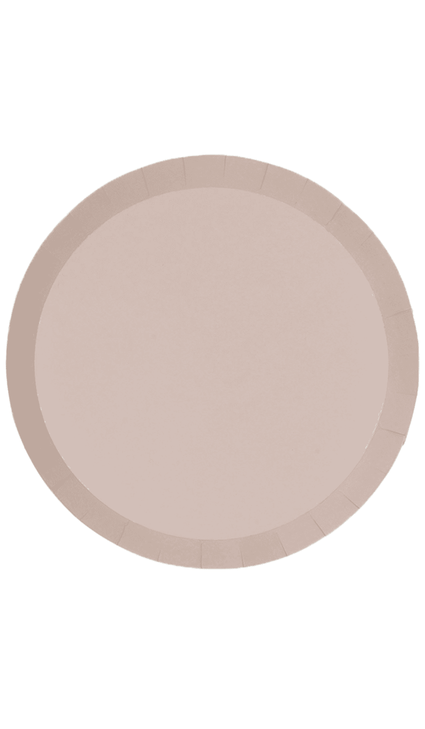 Dinner Plates Paper White Sand