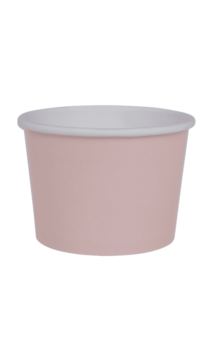 Gelato Cup Paper White Sand