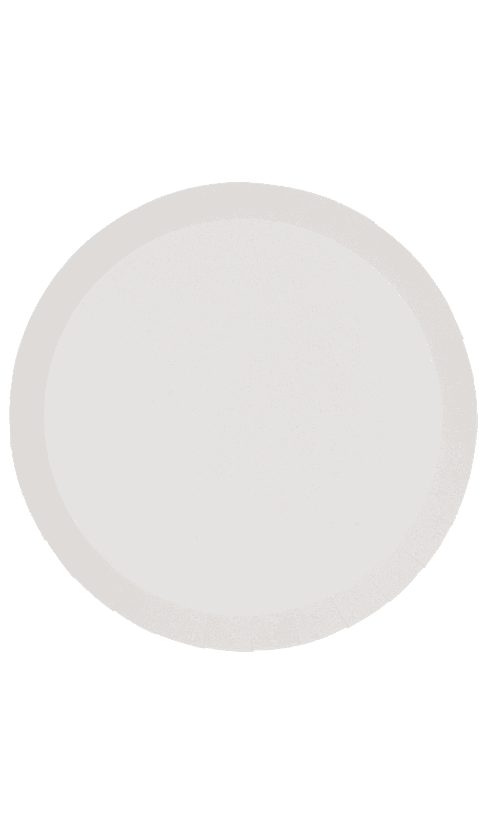 Plates Dinner Paper White