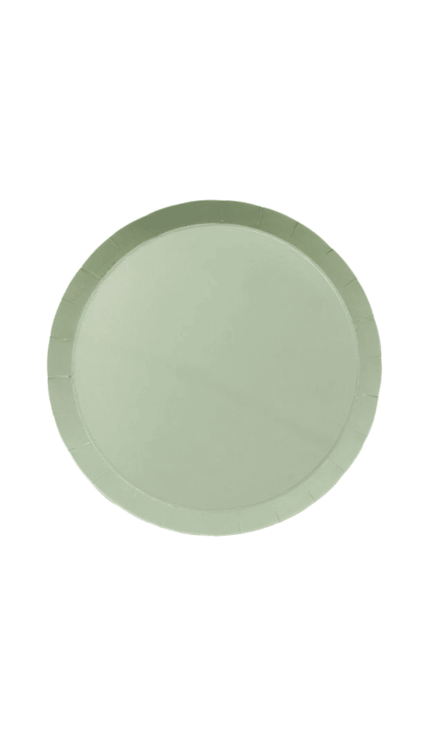 Snack Plates Paper Eucalyptus