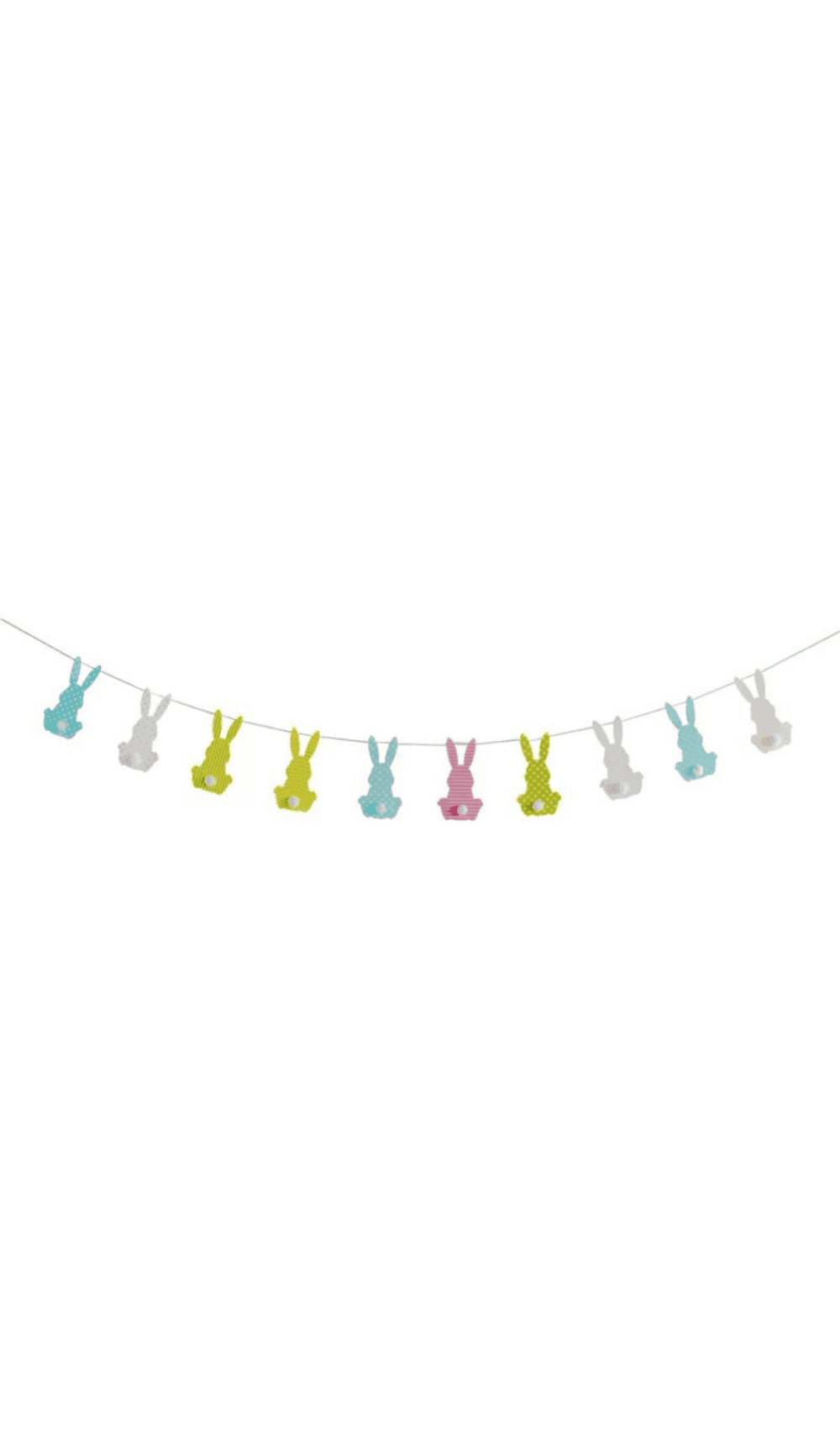 Easter Bunny Bunting Banner