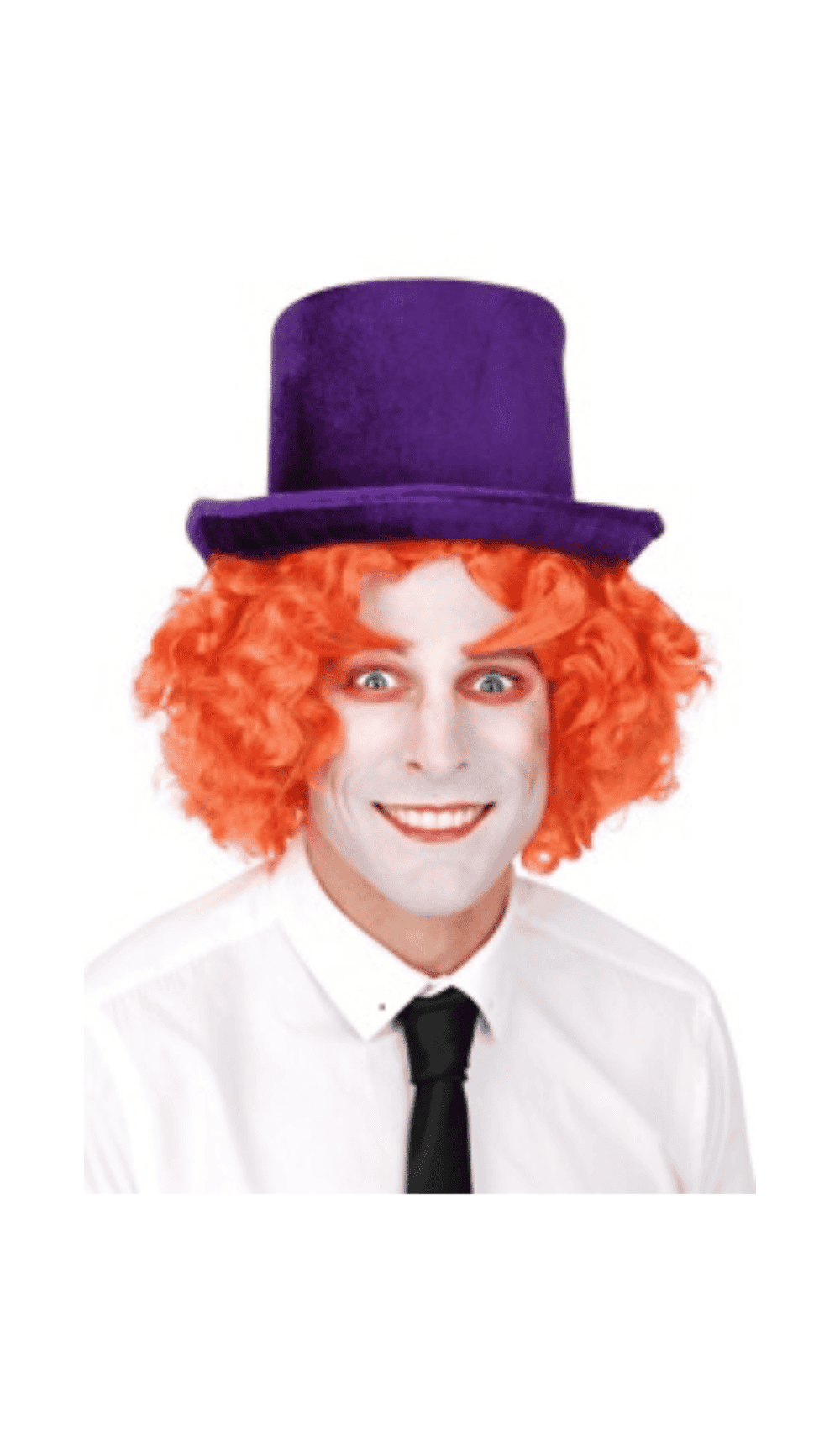 Purple Velvet Felt Top Hat