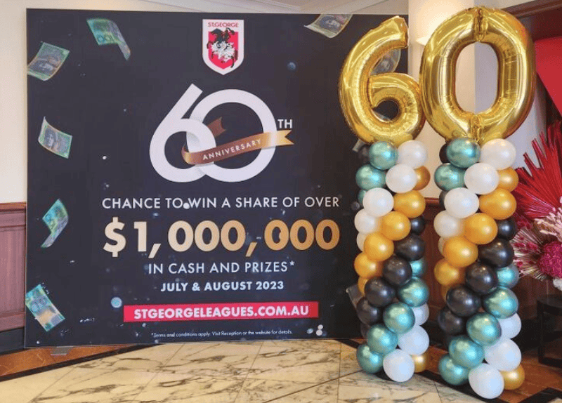 Balloons and decorations for corporate parties and events, from The Party's Here Sydney, Australia.