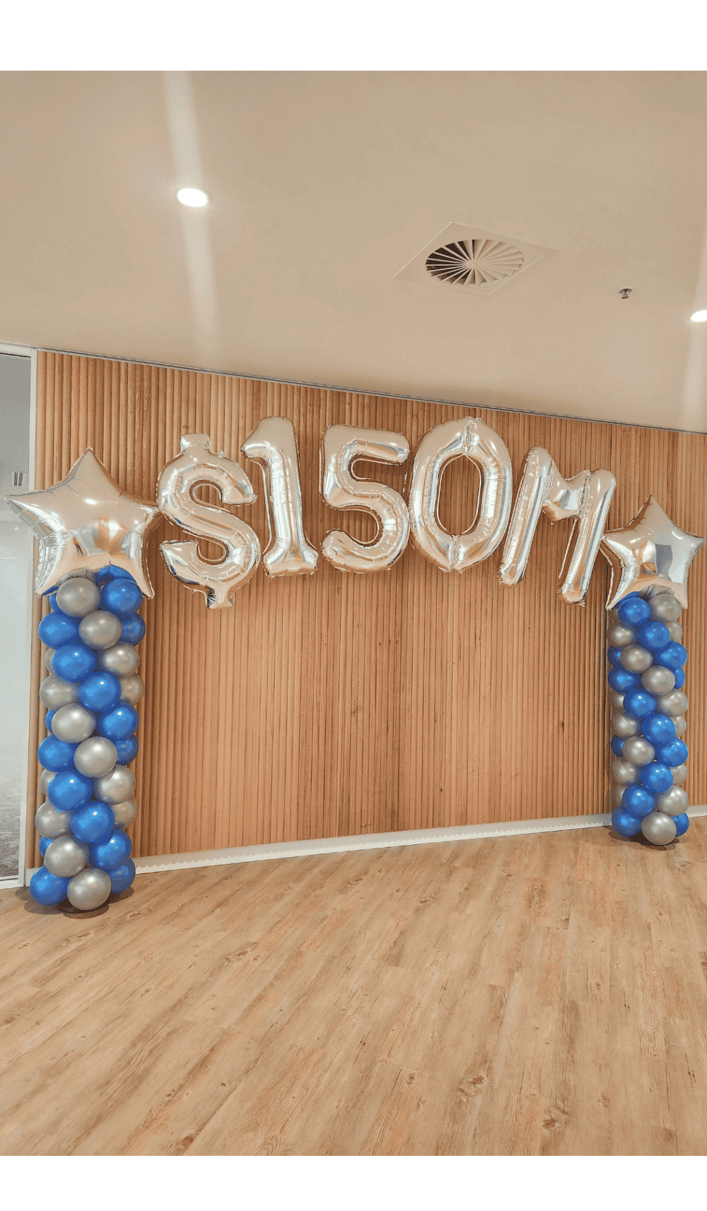 Megaloon Foil Number Letter Arch Columns