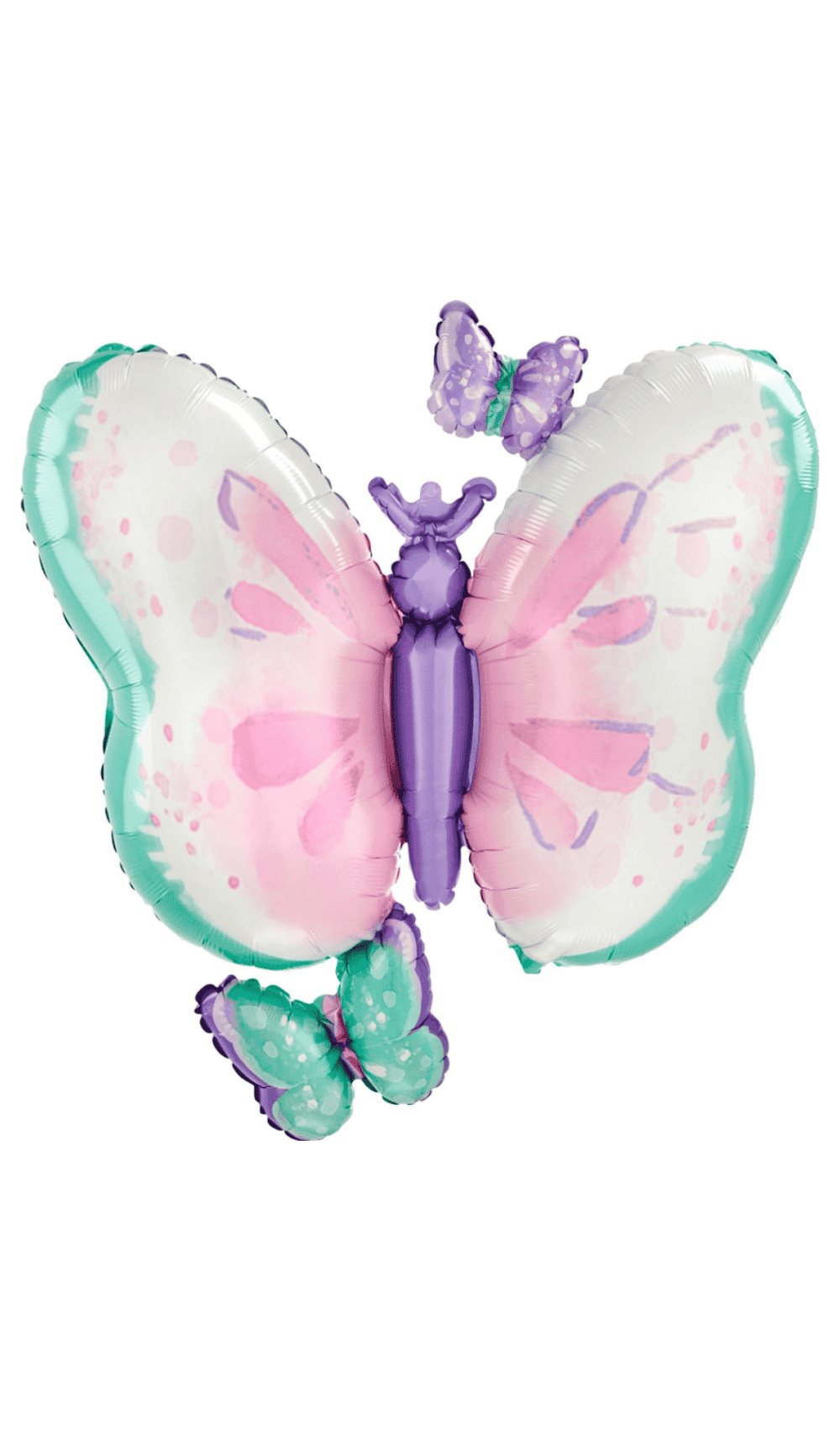 Butterfly Foil Balloon Pastel