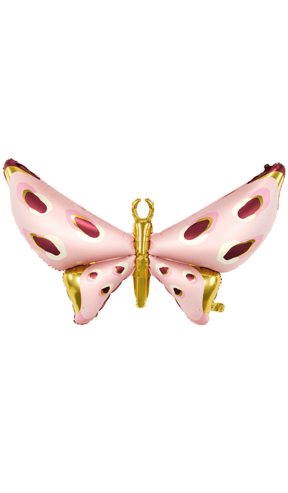 Butterfly Pink Gold Foil Balloon