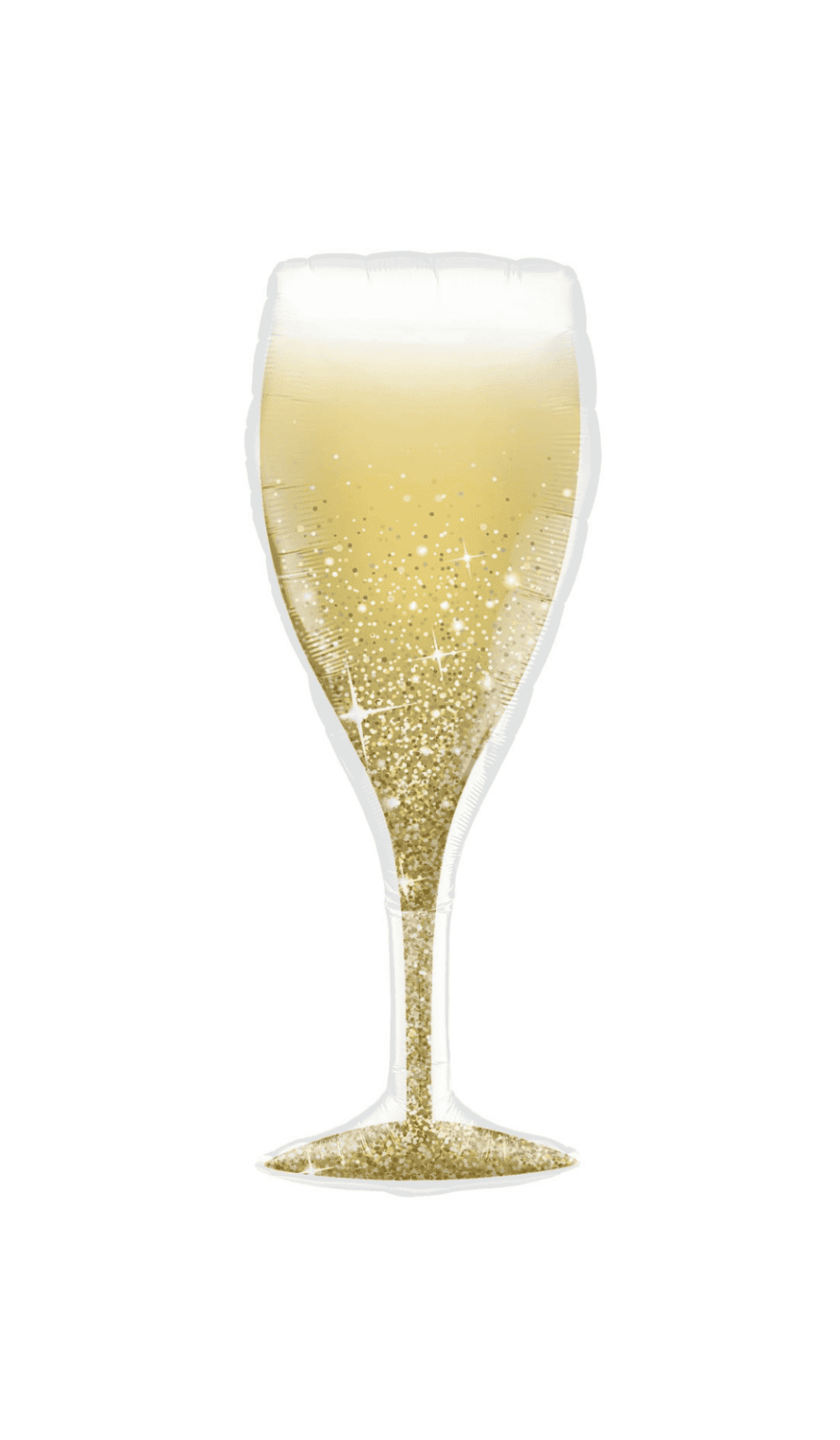 Champagne Glass Foil Balloon