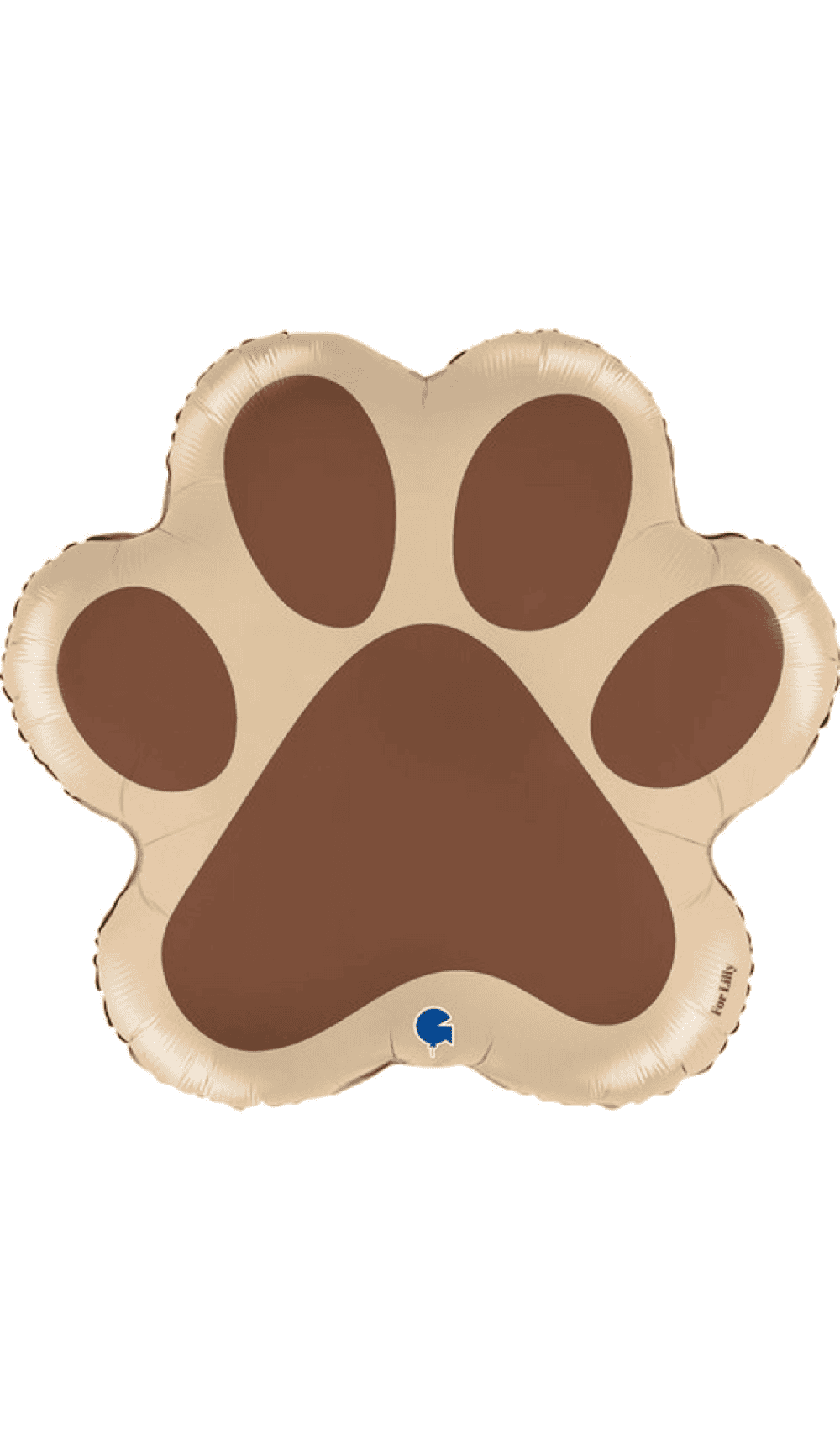 Paw Print Foil Balloon