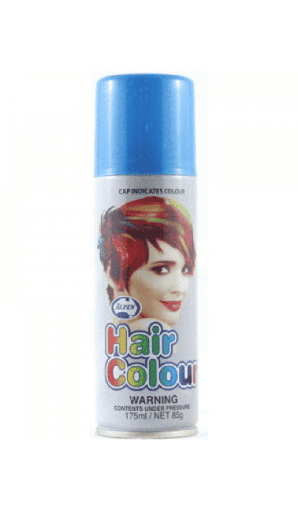 hairspray blue