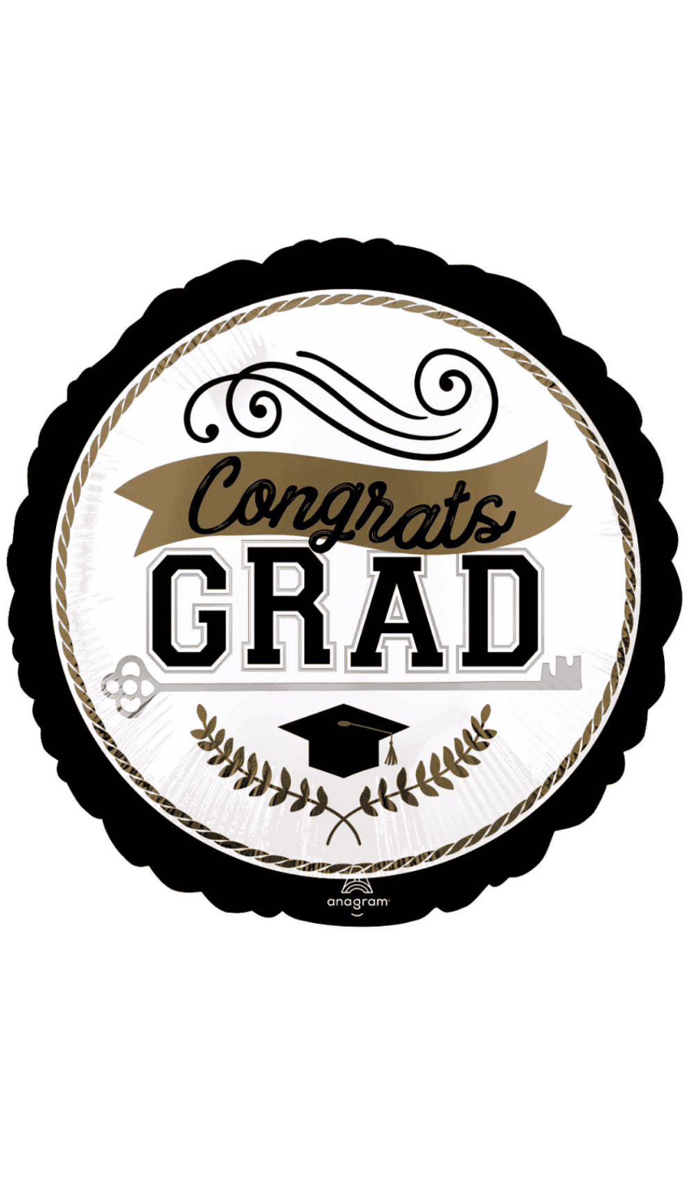 Congrats Grad achievement foil balloon