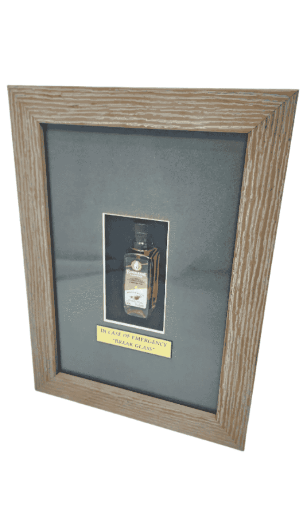 Emergency Box Novelty Framed Gift Bundaberg Rum Campfire Edition