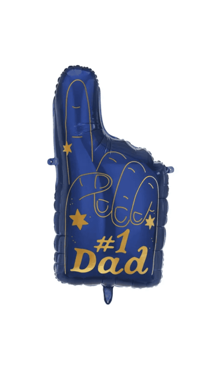 Number One Dad Foil Balloon