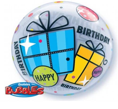 Birthday Gift Present Bubble