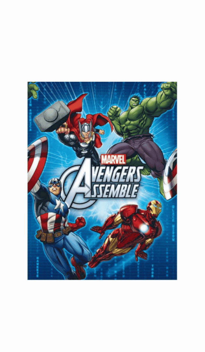 Avengers Marvel Plastic Tablecover