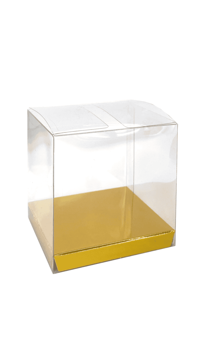 clear party box gold