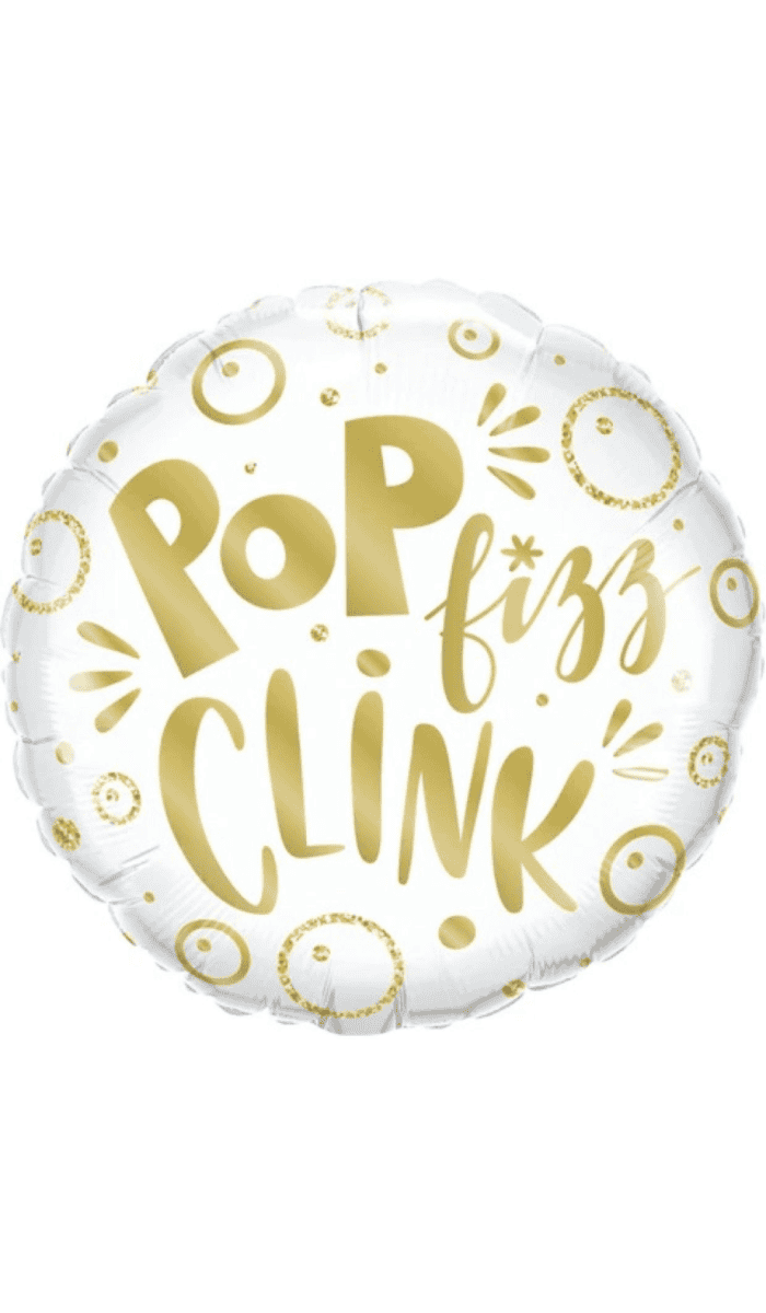 Pop Fizz Clink foil balloon
