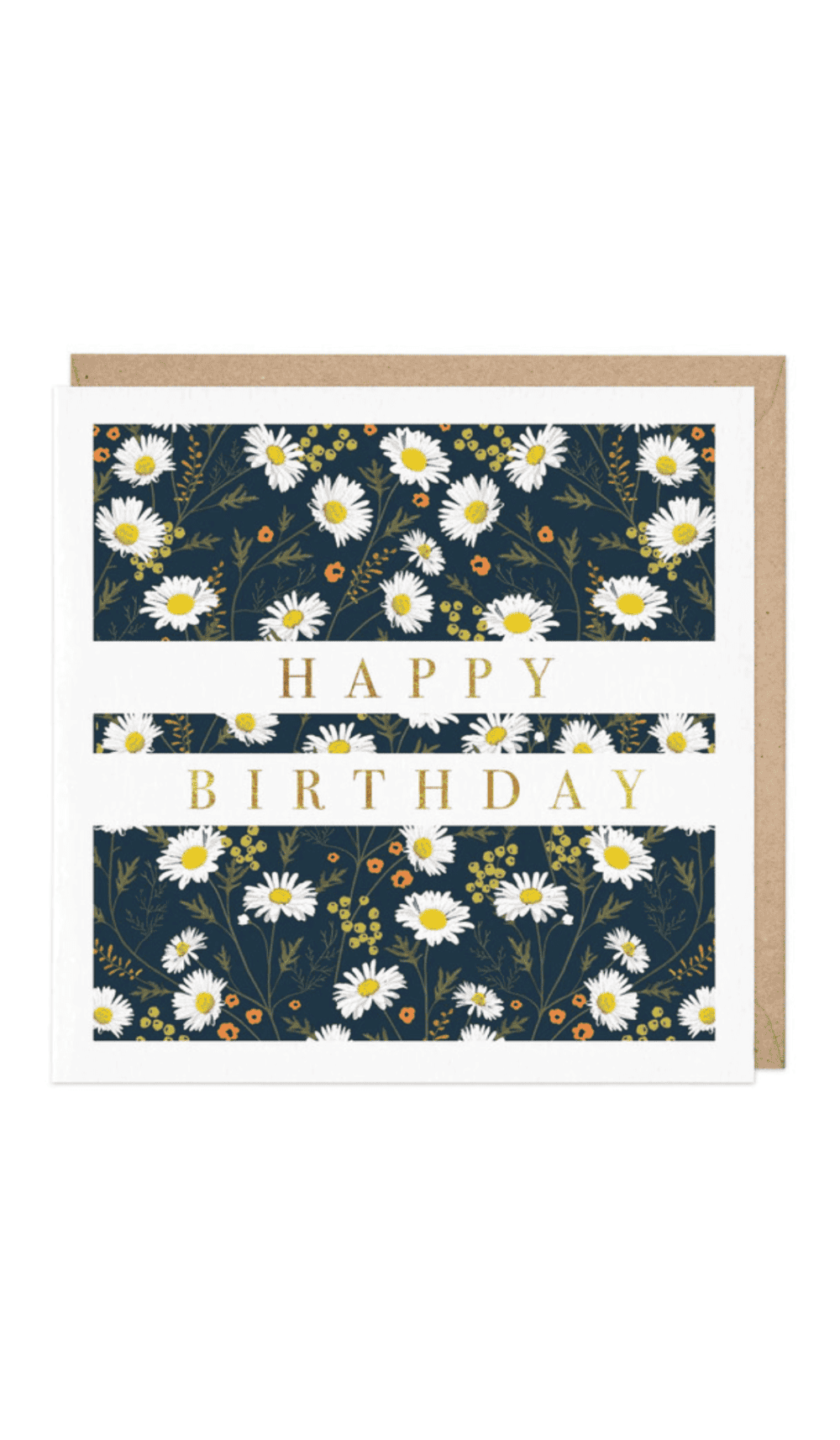 Happy Birthday Daisies card