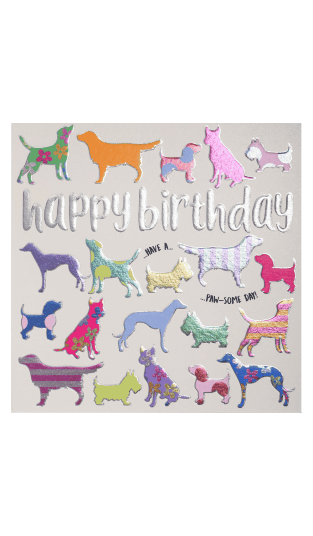 Happy Birthday Card Dogs