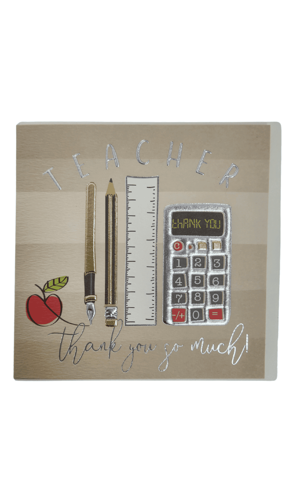 Card Thank you Teacher