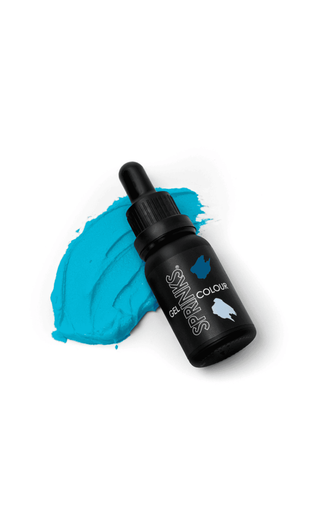 Sprinks Gel Colour Blue 15ml bottle