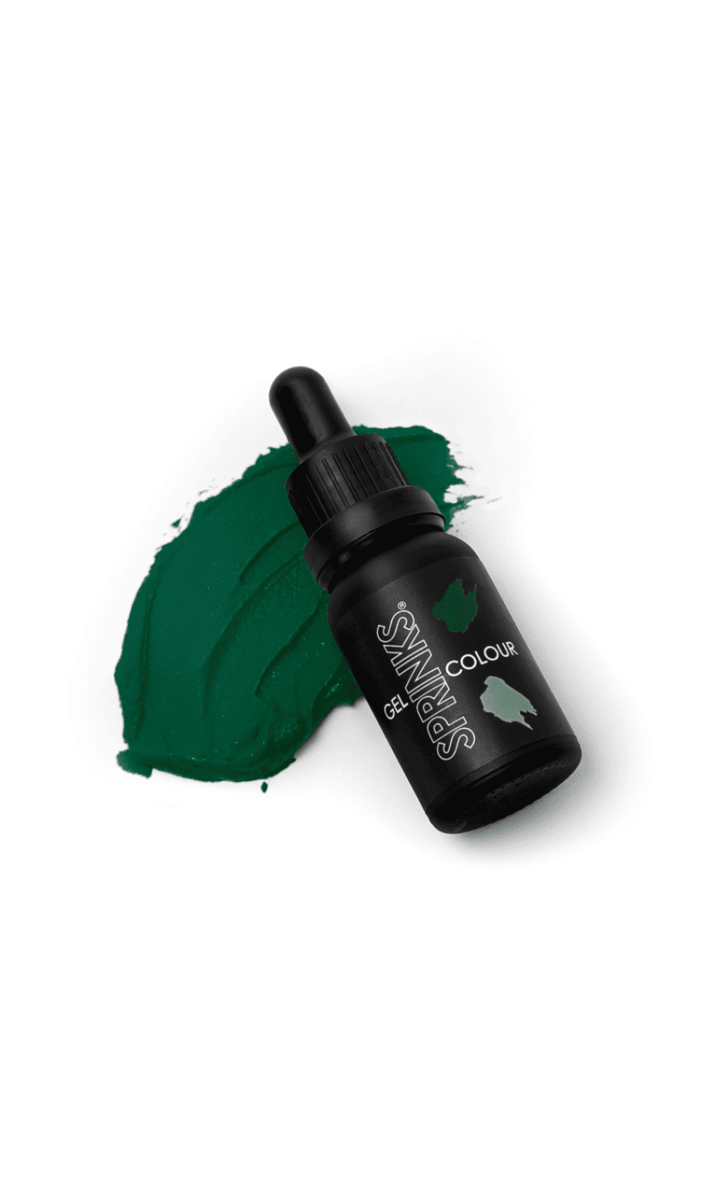 Sprinks Gel Colour Forest Green 15ml bottle