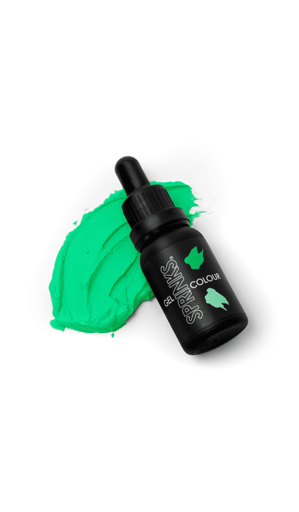 Sprinks Gel Colour Grass Green 15ml bottle
