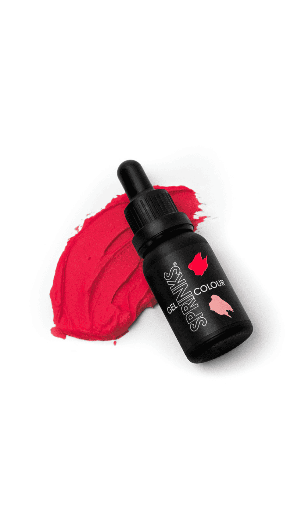 Sprinks Gel Colour Red 15ml bottle
