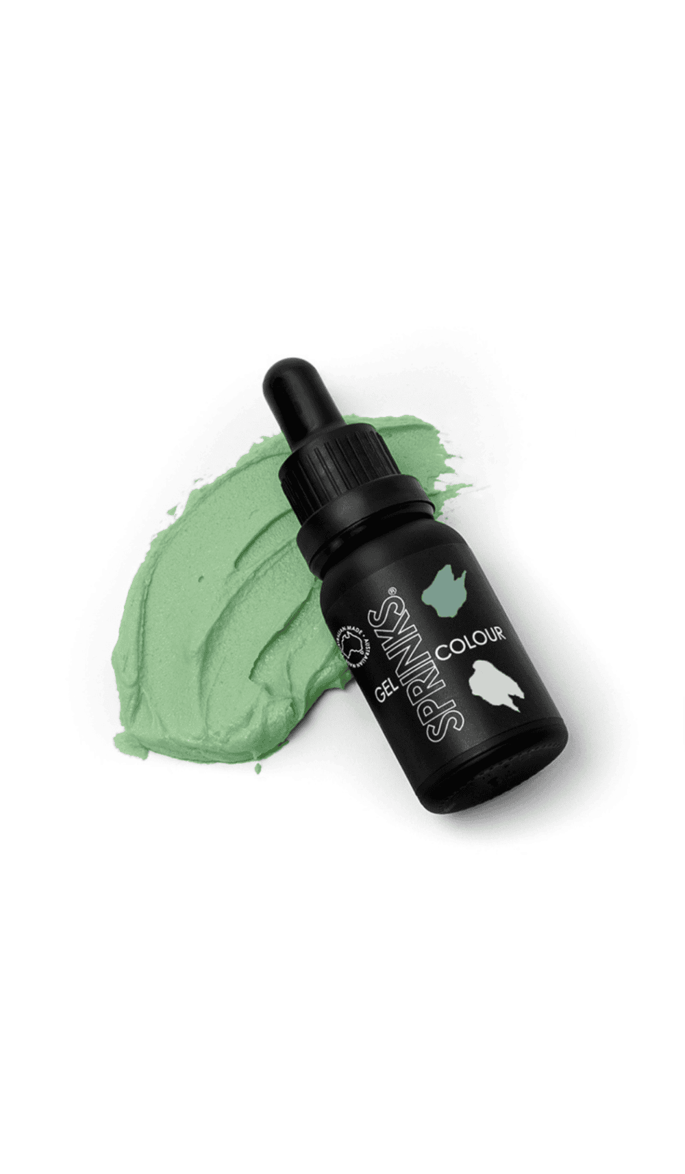 Sprinks Gel Colour Sage Green 15ml bottle