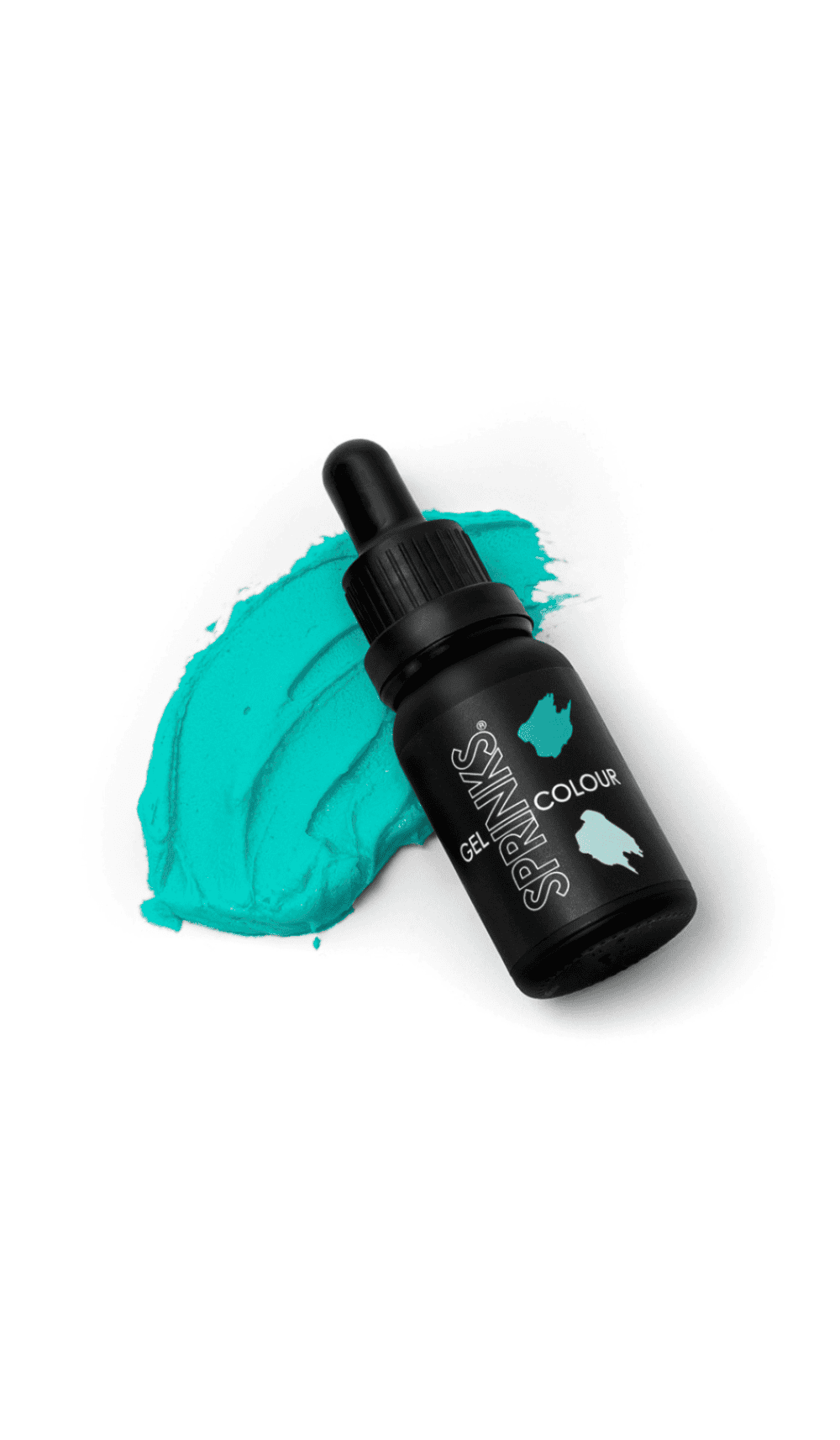 Sprinks Gel Colour Teal 15ml bottle
