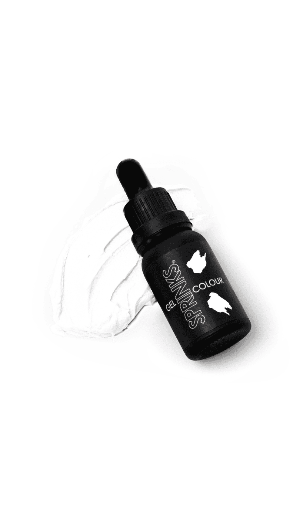 Sprinks Gel Colour White 15ml bottle