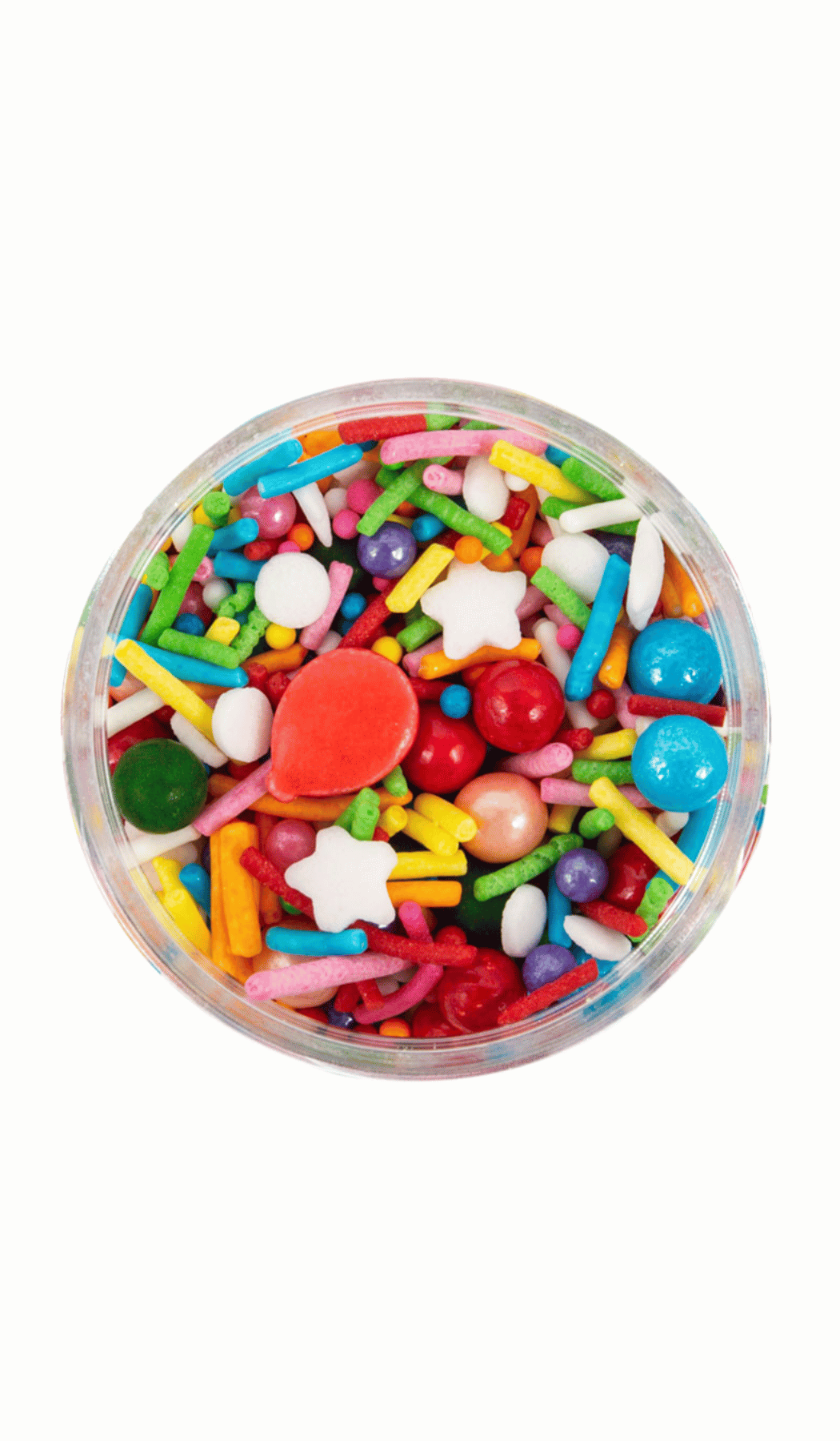 Sprinks Its My Party Rainbow Bright Cake Decorating Sprinkles 70gm Jar