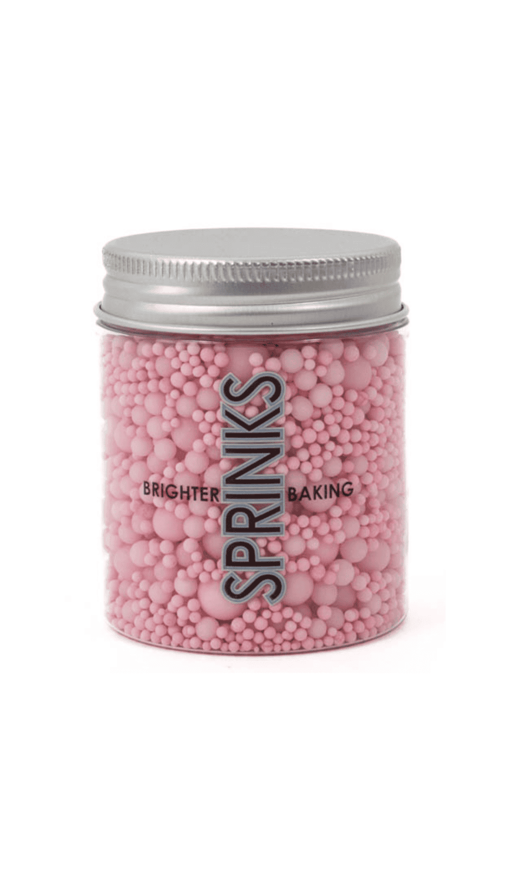 Sprinks Pastel Pink Bubble Sprinkles Cake Decorating 65gm Jar