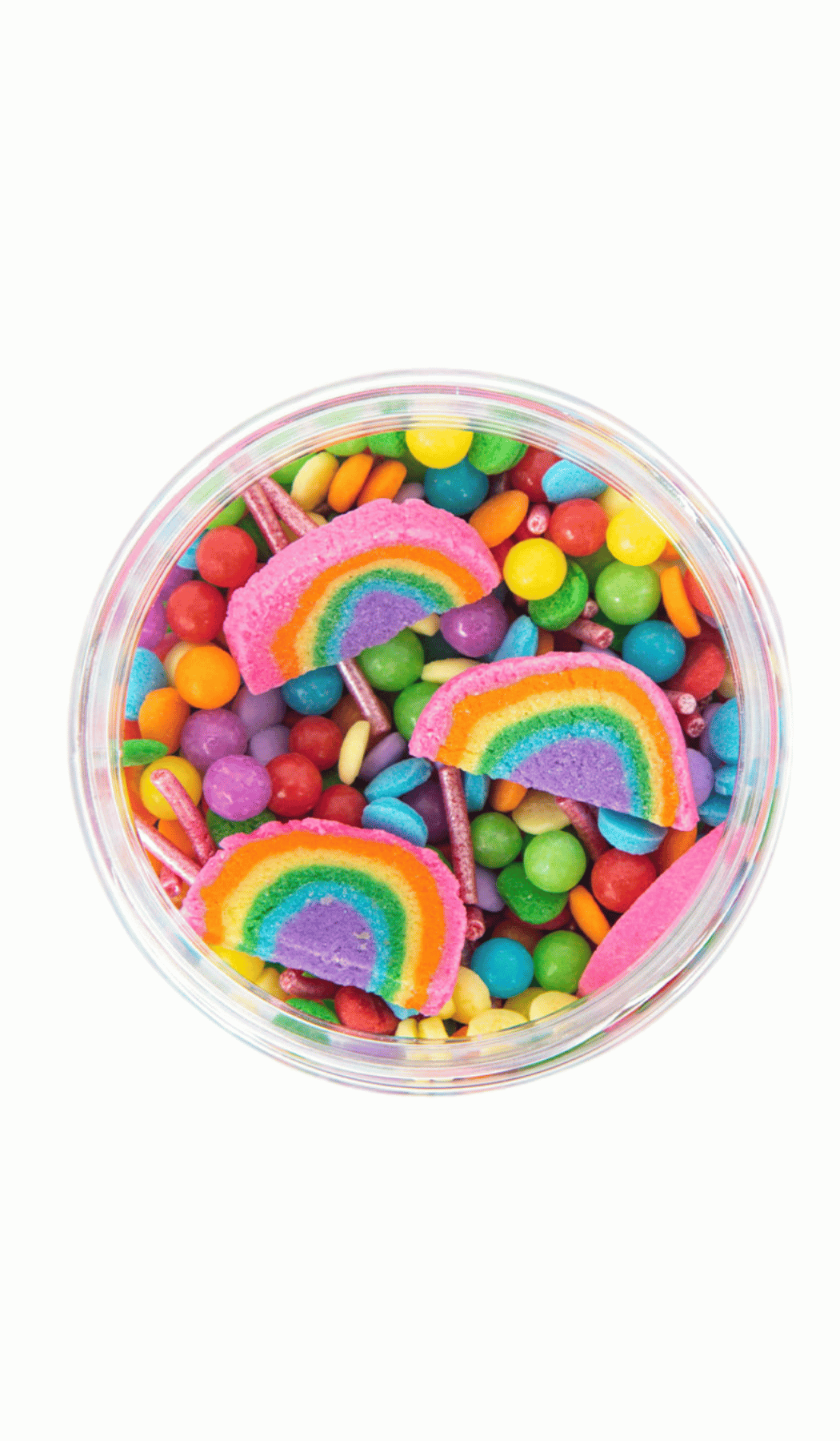 Sprinks Over The Rainbow Bright Cake Decorating Sprinkles 70gm Jar