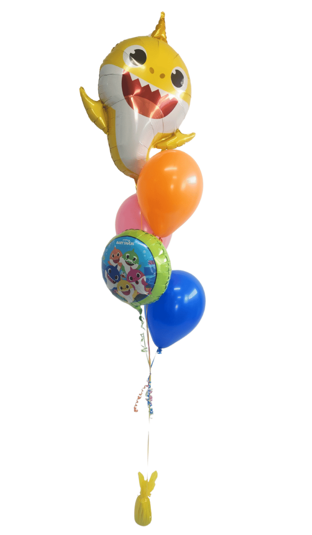 Baby Shark Helium Filled Balloon Bouquet