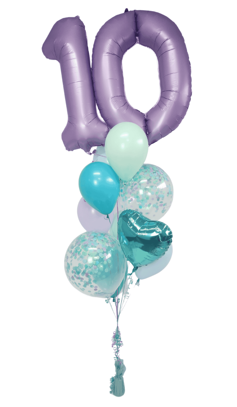Deluxe Mixed Helium Balloon Bouquet Birthday