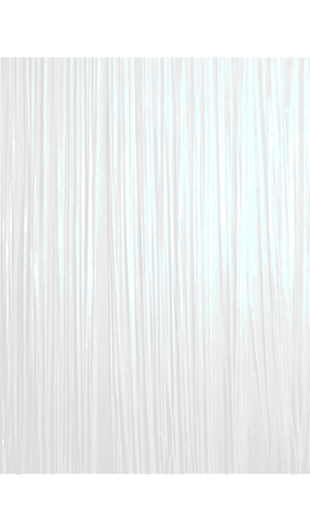 Foil Door Curtain Party Decoration Metallic White