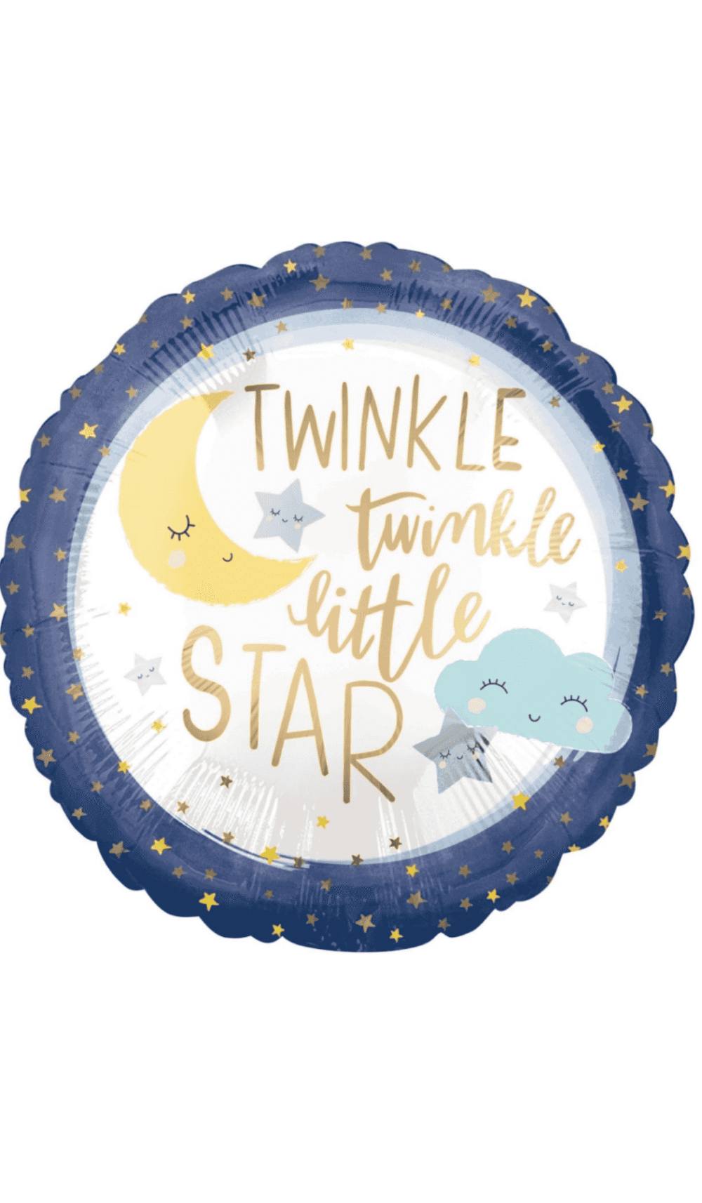 twinkle twinkle little star foil balloon new baby shower
