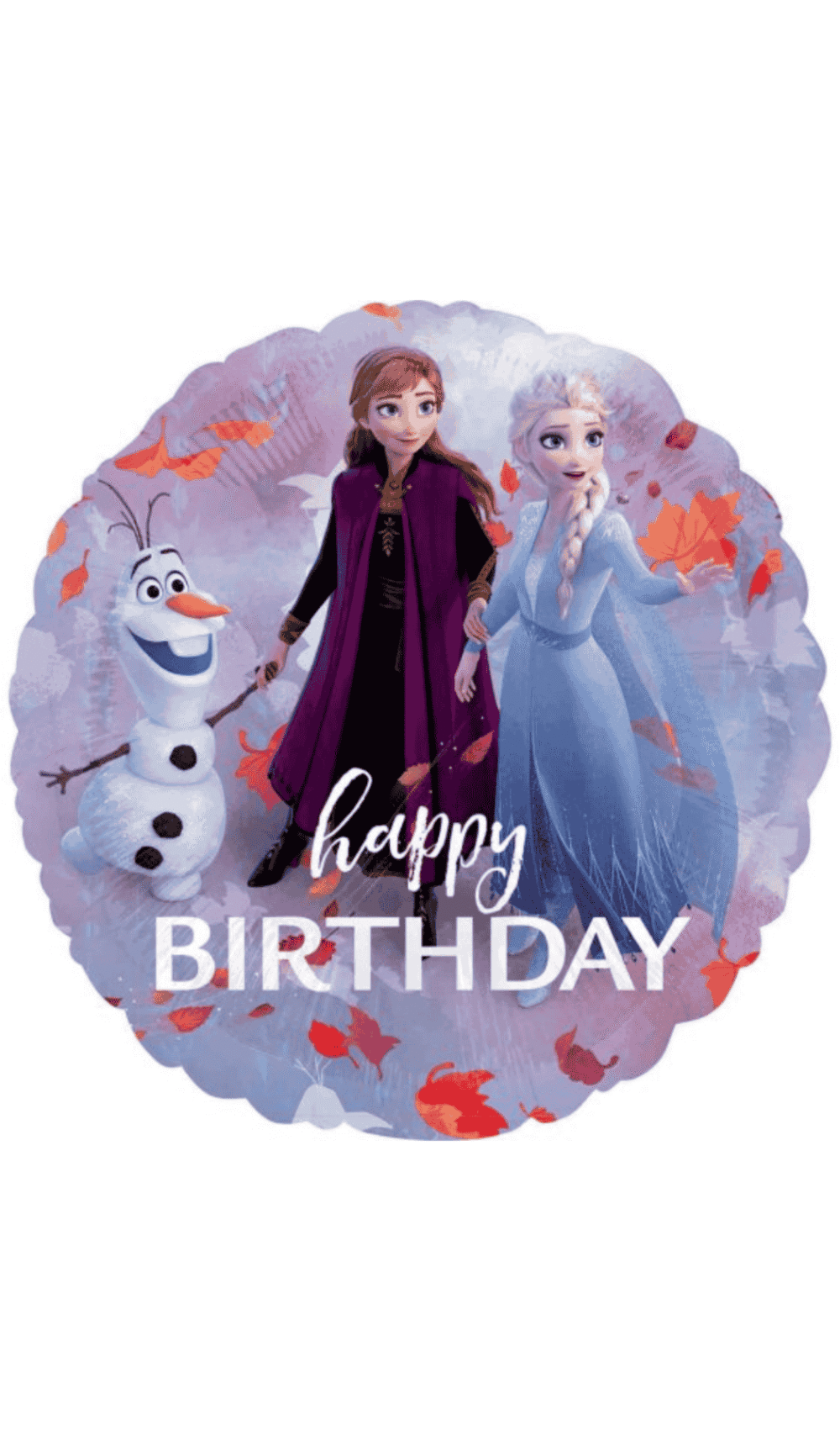 Disney Frozen 2 foil balloon happy birthday elsa ana olaf