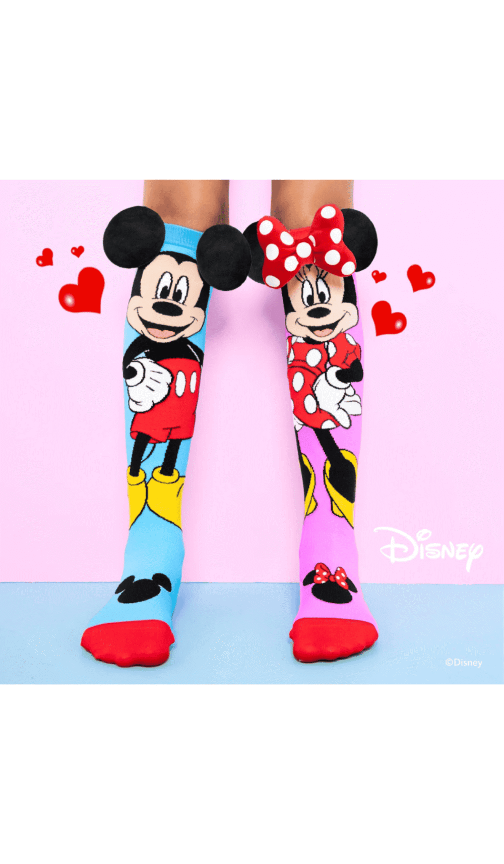 MADMIA Disney Mickey & Minnie novelty kids socks licensed