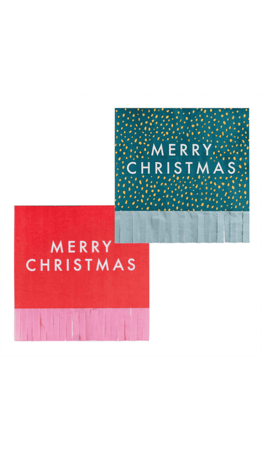 Merry Christmas lunch napkins paper party
