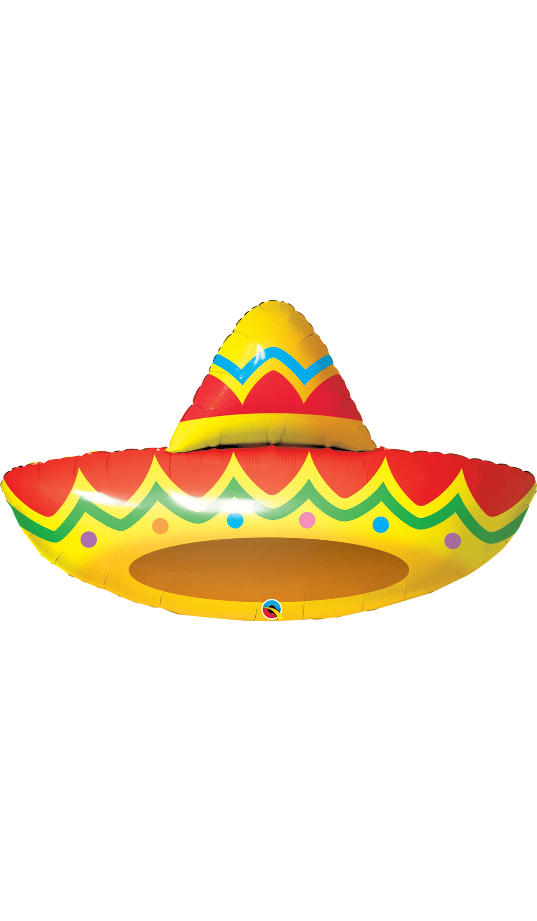 Mexican Sombrero Foil Balloon Shape
