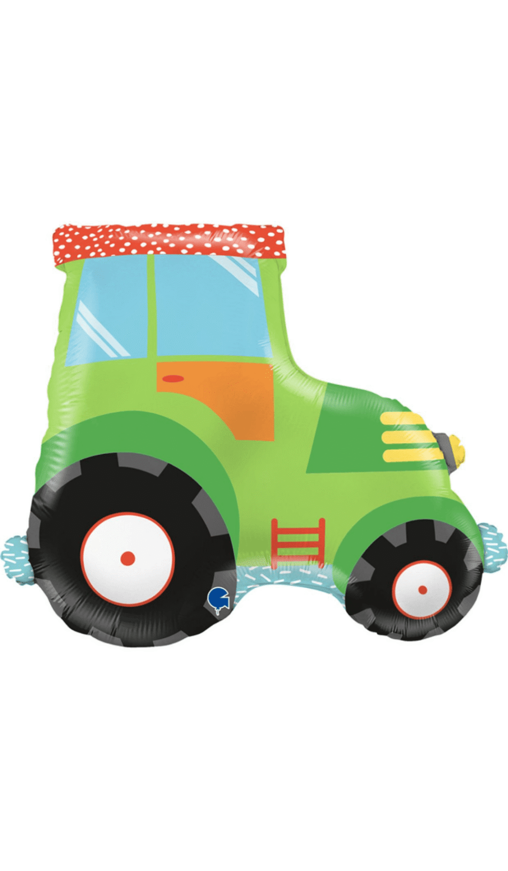 Green Tractor Shape Foil Balloon Farm