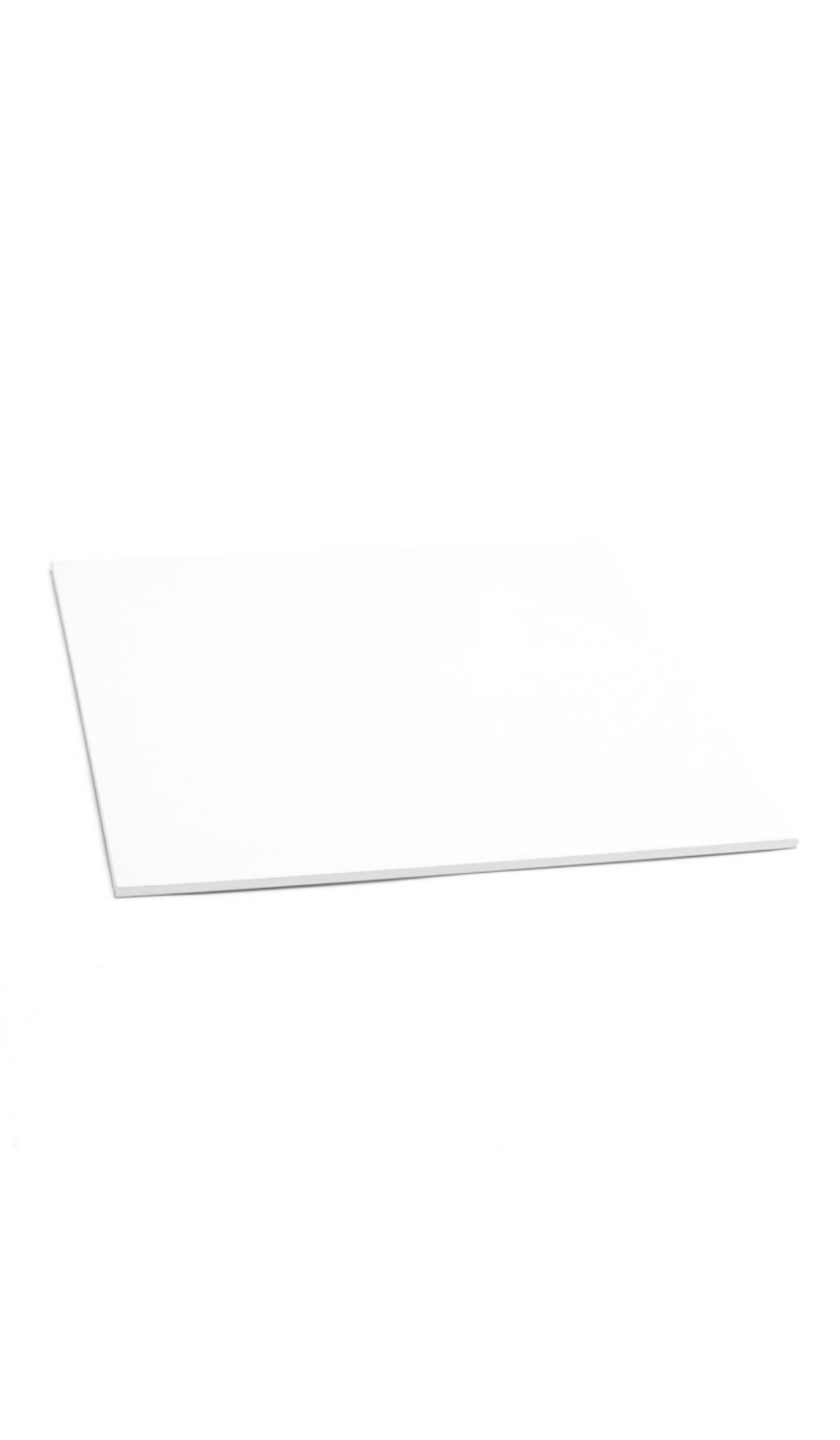 Cake Board Masonite White Square