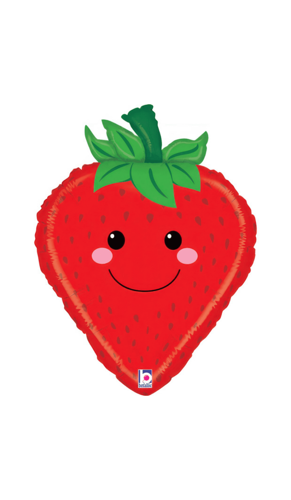 Strawberry fruit foil shape balloon