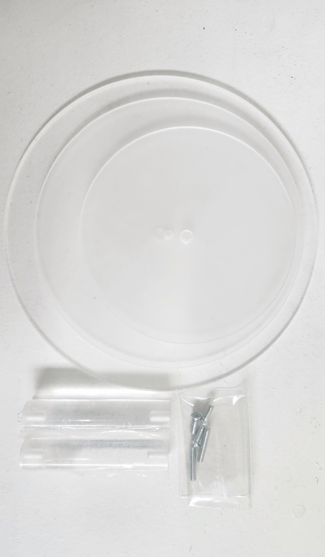 Round Maypole Cupcake Stand Clear - Image 2