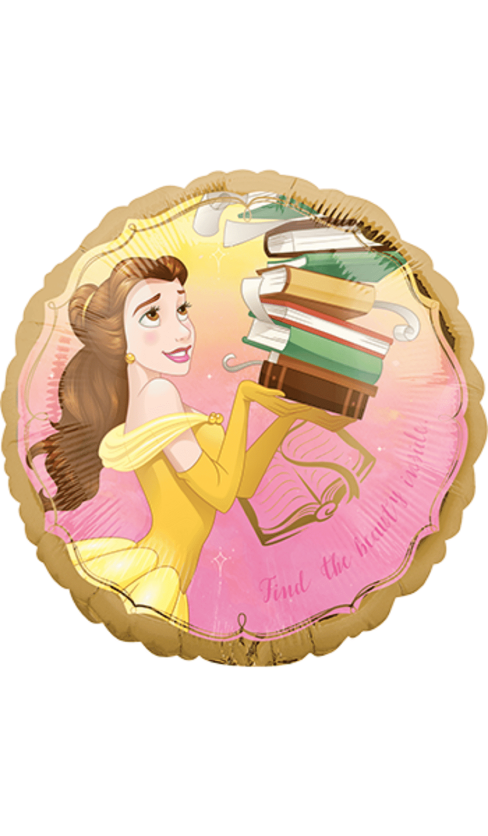 Belle Beauty And The Beast Foil Balloon Disney Princess