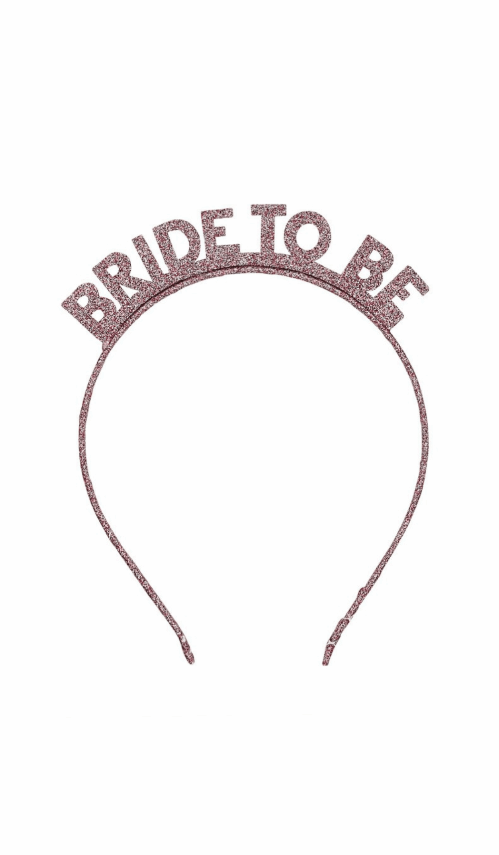 Bride To Be Rose Gold Glitter Headband Hens Party