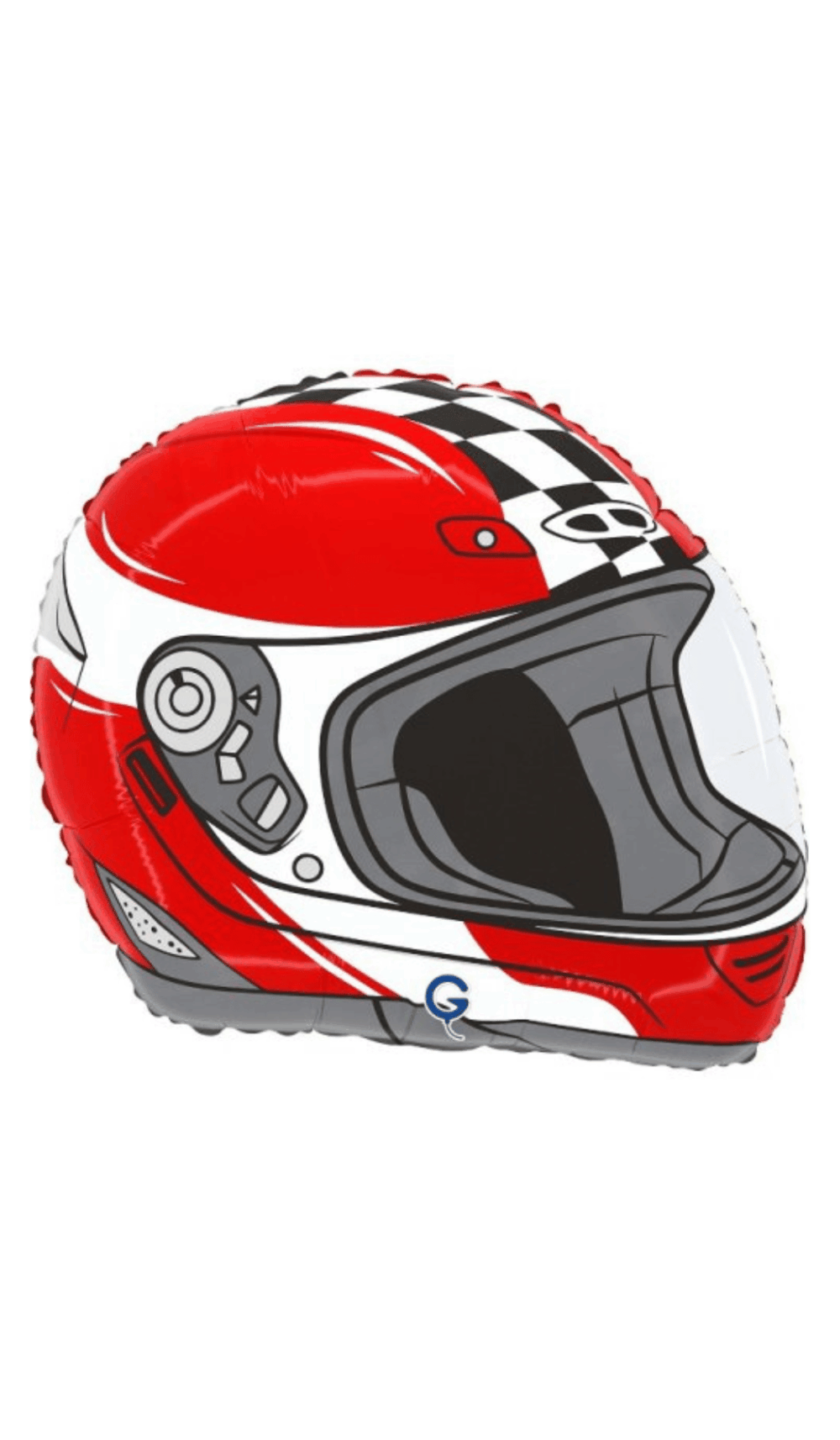Motorbike Helmet Shape Foil Balloon